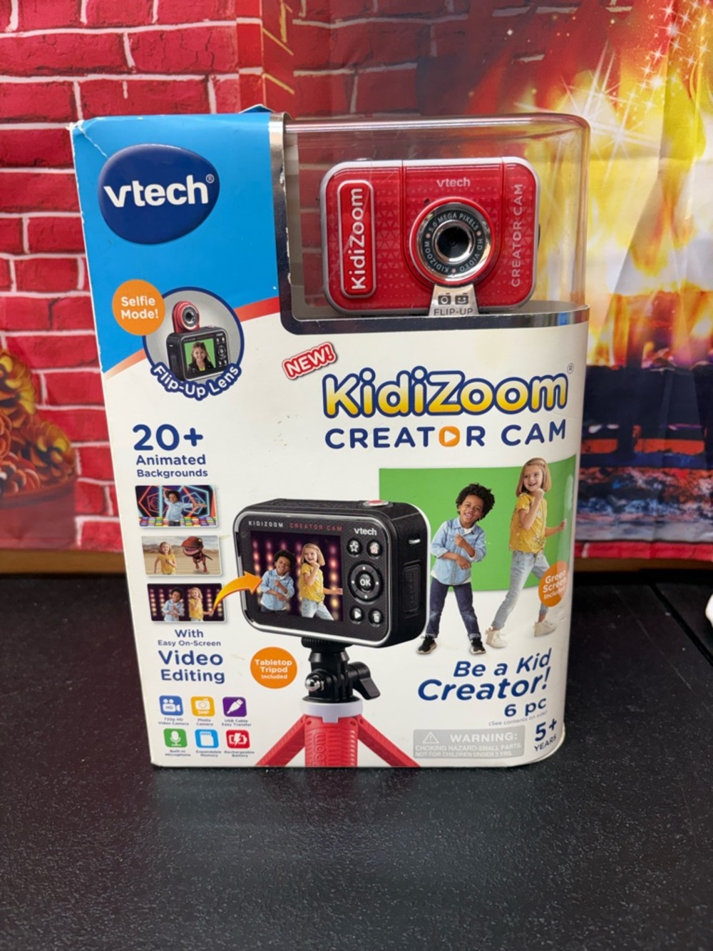 Vtech KidiZoom Creator Cam Kids Digital Camera - Red